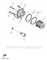 FILTRE A HUILE pour Yamaha XV1100 de 1997