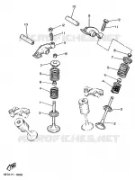 SOUPAPE pour Yamaha XV1100 de 1997