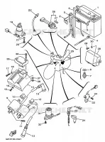 PARTIE ELECTRIQUE 1 pour Yamaha XV1100 de 1997