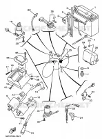 PARTIE ELECTRIQUE 1 pour Yamaha XV1100 de 1997