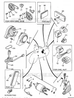 PARTIE ELECTRIQUE 2 pour Yamaha XV1100 de 1997