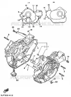 CARTER MOTEUR pour Yamaha XV1100 de 1997