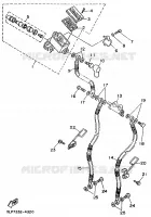 MAITRE CYLINDRE AVANT pour Yamaha XV1100 de 1997