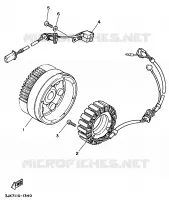 ALLUMAGE pour Yamaha XV1100 de 1997