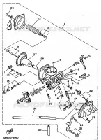 CARBURATEUR pour Yamaha XV125 de 1997