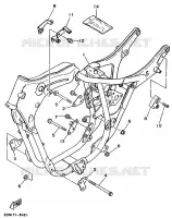 CADRE pour Yamaha XV125 de 1997