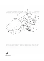 SELLE pour Yamaha XV125 de 1997