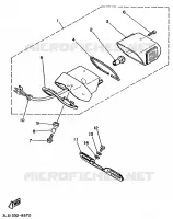 FEU ARRIERE pour Yamaha XV125 de 1997
