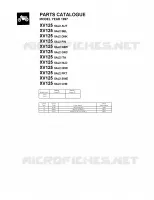 * CATALOG PREFACE * pour Yamaha XV125 de 1997