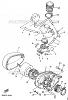 ADMISSION pour Yamaha XV125 de 1997