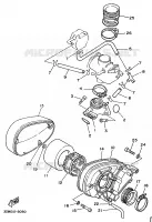 ADMISSION pour Yamaha XV125 de 1997