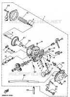 CARBURATEUR pour Yamaha XV125 de 1997