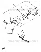 FEU ARRIERE pour Yamaha XV125 de 1997