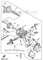 CARBURATEUR pour Yamaha XV125 de 1997