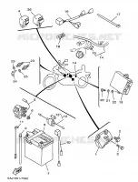 PARTIE ELECTRIQUE 1 pour Yamaha XV125 de 1997