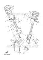 VILEBREQUIN / PISTON pour Yamaha XV1600A de 2002