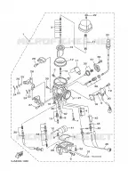 CARBURATEUR pour Yamaha XV1600A de 2002