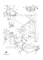 COUVERCLE LATERAL pour Yamaha XV1600A de 2002