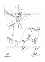 MAITRE CYLINDRE AVANT pour Yamaha XV1600A de 2002
