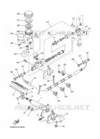 MAITRE CYLINDRE DE FREIN ARRIERE pour Yamaha XV1600A de 2002