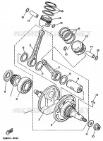 VILEBREQUIN / PISTON pour Yamaha XV250 de 1995