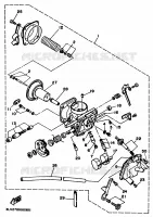 CARBURATEUR pour Yamaha XV250 de 1995