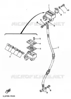 MAITRE CYLINDRE AVANT pour Yamaha XV250 de 1995