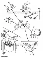 PARTIE ELECTRIQUE 1 pour Yamaha XV250 de 1995