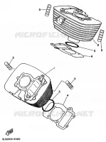 CYLINDRE pour Yamaha XV250S de 1999