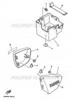 COUVERCLE LATERAL pour Yamaha XV250S de 1999