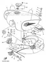 RESERVOIR A ESSENCE pour Yamaha XV250S de 1999