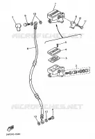 MAITRE CYLINDRE AVANT pour Yamaha XV535 de 1990