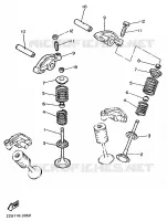 SOUPAPE pour Yamaha XV535 de 1990