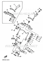 DIRECTION pour Yamaha XV535 de 1990