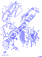 COUVERCLE LATERAL pour Yamaha DTE125 de 1992