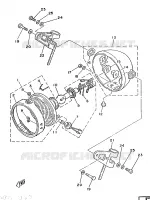 PHARE  pour Yamaha DT125MX de 1986