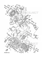 CULASSE pour Yamaha XV535 de 2001
