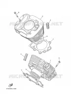 CYLINDRE pour Yamaha XV535 de 2001