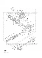 CARDAN / COUPLE CONIQUE pour Yamaha XV535 de 2001