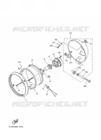 PHARE  pour Yamaha XV535 de 2001