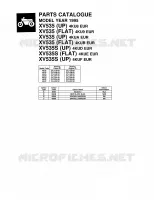 * CATALOG PREFACE * pour Yamaha XV535 (UP) de 1995