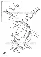 DIRECTION pour Yamaha XV535 (UP) de 1995