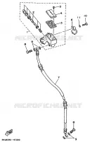 MAITRE CYLINDRE AVANT pour Yamaha XV535 (UP) de 1995