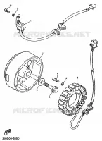 ALLUMAGE pour Yamaha XV535 (UP) de 1995