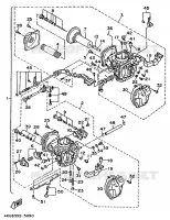 CARBURATEUR pour Yamaha XV535 (UP) de 1995