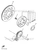 EMBRAYAGE DE DEMARREUR pour Yamaha XV535S de 1995