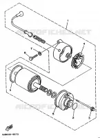 DEMARREUR pour Yamaha XV535S (FLAT) de 1994