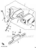 FEU ARRIERE pour Yamaha XV535S (FLAT) de 1995