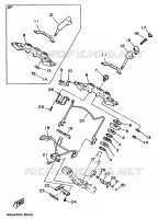 DIRECTION pour Yamaha XV535S (UP) de 1995