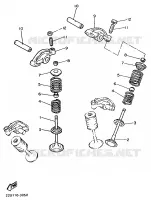 SOUPAPE pour Yamaha XV535S (UP) de 1995